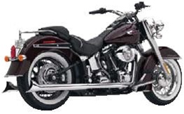 vance and hines true duals softail